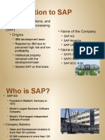 SAP Introduction