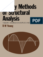 B. W. Young (Auth.) - Energy Methods of Structural Analysis - Theory, Worked Examples and Problems-Macmillan Education UK (1981) PDF