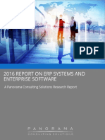 2016-2016 Report on Erp Systems and Enterprise Software