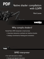 Native Shader Compilation With LLVM PDF