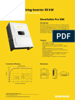 Zeversolar Datasheet Three Phase Inverters Zeverlution Pro 33K en