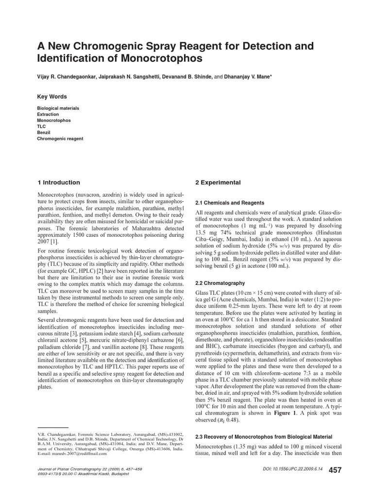 Fulltext 2 Pdf Thin Layer Chromatography Chemical Compounds