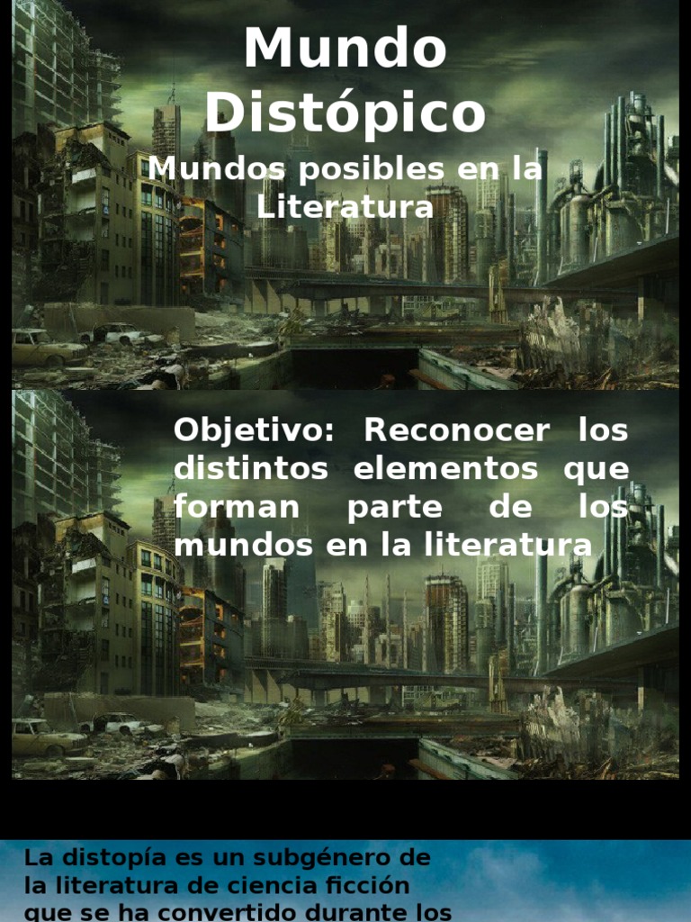 Definición y ejemplos de distopía | PDF | Libros para adolescentes