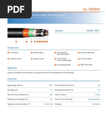 Cu 19/33kV: MV Cables With Longitudinal Water-Blocking System