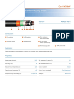 Cu 19/33kV: MV Cables With Longitudinal Water-Blocking System