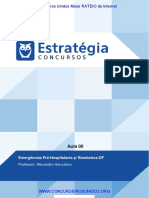 Emergência Pré-Hospitalar Aula 02 - QUEIMADURAS PDF