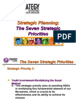 Strategic Planning: The Seven Strategic Priorities