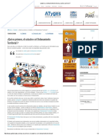 Catastro y Ordenamiento Territorial ¿Qué Es Primero