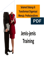 Jenis Training Yang Ada