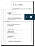 Senarai Kandungan Folio Ppgb