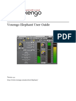 Voxengo Elephant User Guide en PDF