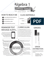 Algebra 1 Syllabus 2016-2017