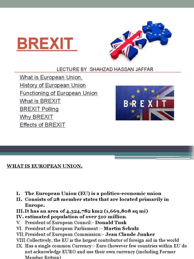 BREXIT.pptx | Brexit | United Kingdom European Union Membership ...