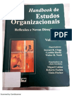CLEGG HARDY E NORD - HandHandbook de Estudos Organizacionais VOL IIbook de Estudos Organizacionais VOL II - Cap XIII e XIV
