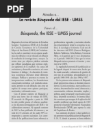 La Revista Búsqueda Del IESE