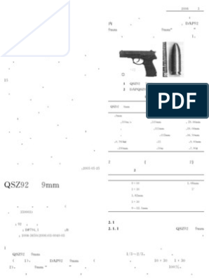 QSZ92式9mm手枪枪弹痕迹检验| PDF