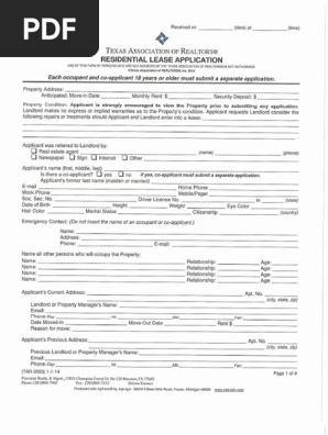 texas residential-lease-application