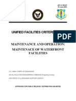 Ufc 4-150-07 Maintenance and Operation - Maintenance of Waterfront Facilities (19 June 2001)