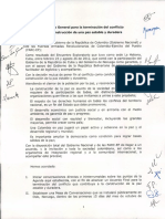 Acuerdo General Fin del Conflicto en Colombia