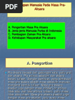 Kehidupan Manusia Pada Zaman Pra Aksara PDF