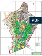 Plano de Alturas de La Zona Monumental Del Distrito de Barranco