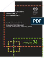 Lista Enfermedades Ocupacionales