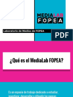 Presentacion Fopea Medialab - Media Party PDF