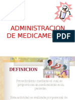 Administracion de Medicamentos