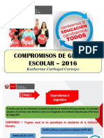 6 Compromisos de Gestion Educativa Para El 2016.