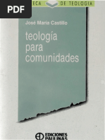 Castillo Jose Maria - Teologia Para Comunidades