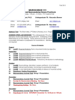 Aneuroscience 11112013 SYLLABUS