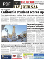 California Student Scores Up: San Mateo County Higher Than State Average Overall