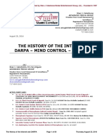 The History of The Internet Darpa - Mind Control - and Me