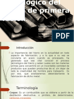 1.1 Proceso Tecnologico Del Hierro Primera Fusion