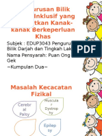 Pengurusan Bilik Darjah Inklusif Murid Berkeperluan Khas