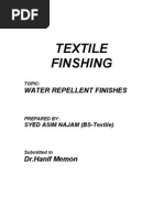 Download Water Repellent Finsihing by syed asim najam SN32213225 doc pdf