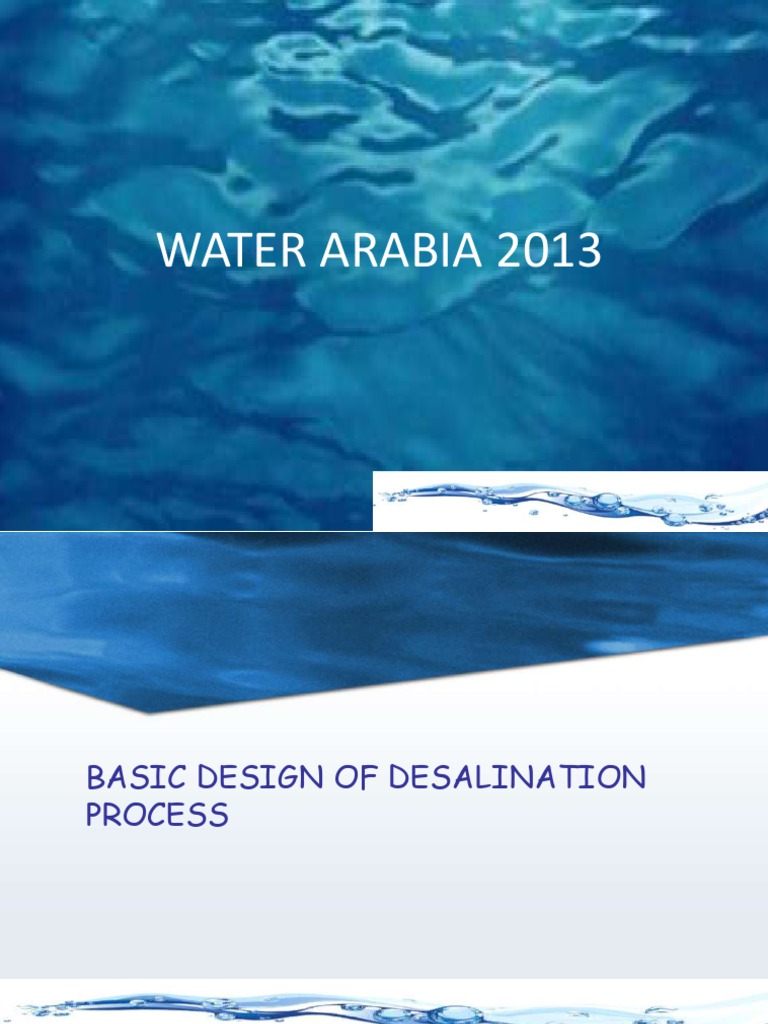 Desalination Process Overview by Sommariva | PDF | Membrane | Desalination