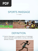 Sports Massage