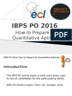 IBPS PO How To Prepare For Quantitative Aptitude