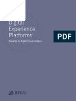 Digital Experience Platforms - Designed For Digital Transformation