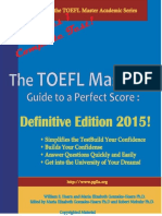 The TOEFL Masters Guide