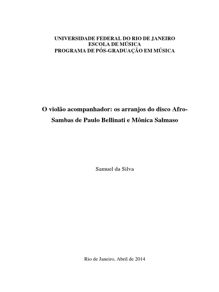 Tómas Improta - Canções do Folclore Brasileiro - Arranjos para