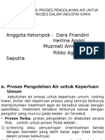 Pengelolaan Air (PIK)