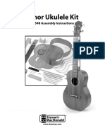 Tenor Ukulele Kit: #5348 Assembly Instructions