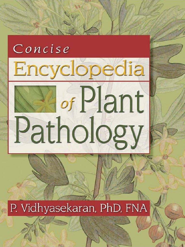 Concise Encyclopedia of Plant Pathology | PDF | Plasmid | Plant