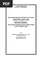 Download Laporan Peserta Pelatihan Instruktrur Nasional Guru Pembelajar 2016 by Frangki Momongan SN322147622 doc pdf