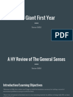 The Giant First Year