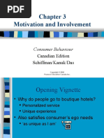 Motivation and Involvement: Consumer Behaviour