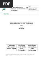 Procedimiento Mantencion Cascada