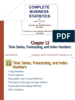 Complete Business Statistics: Time Series, Forecasting, and Index Numbers